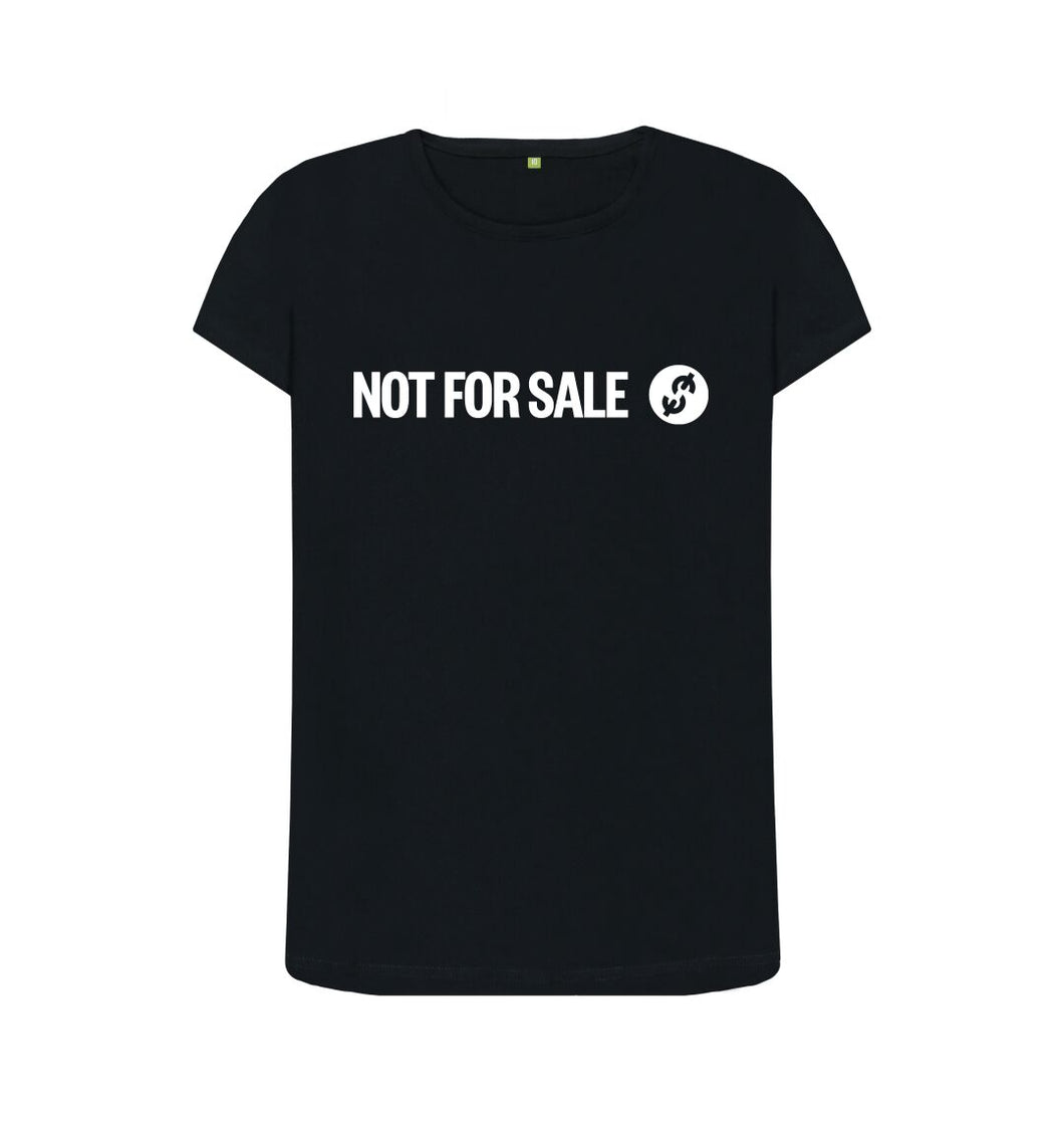 Black Official Not For Sale - Ladies' Crew Neck Tee