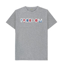 Load image into Gallery viewer, Athletic Grey Freedom Is Not For Sale - Mens Tee
