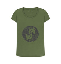 Load image into Gallery viewer, Khaki Break The Chain - Ladies&#39; Tee

