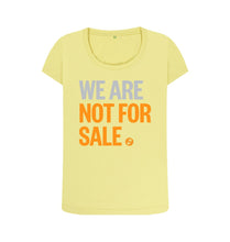 Load image into Gallery viewer, Lemon We Are Not For Sale - Ladies&#39; Tee
