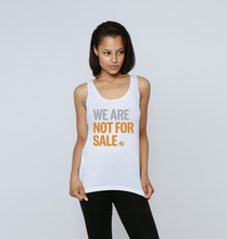 Load image into Gallery viewer, We Are Not For Sale - Ladies&#39; Tank
