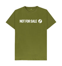 Load image into Gallery viewer, Moss Green Official Not For Sale - Men&#39;s Tee
