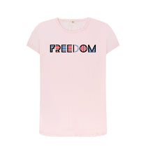 Load image into Gallery viewer, Pink Freedom Is Not For Sale -  Ladies&#39; Crew Neck T-Shirt
