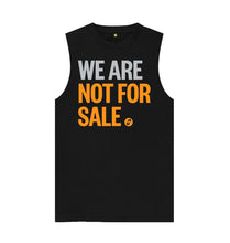 Load image into Gallery viewer, Black We Are Not For Sale - Men&#39;s Tank
