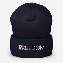 Load image into Gallery viewer, Freedom - Cuffed Beanie
