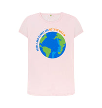 Load image into Gallery viewer, Pink People And Planet - Ladies&#39; Tee
